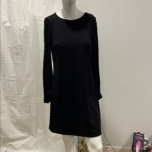 Tommy Hilfiger Elegant Black Long Sleeve Dress